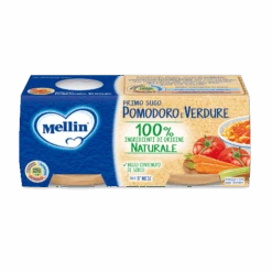 Mellin Primo Sugo Pomodoro Verdure 2 Vasetti 160g Promozione Scadenza 02 Agosto 2025 LOTTO 132116/101379910