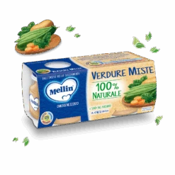 Mellin Omogeneizzato Verdure Miste 2 Vasetti 160g Promo LOTTO 132120/101392237