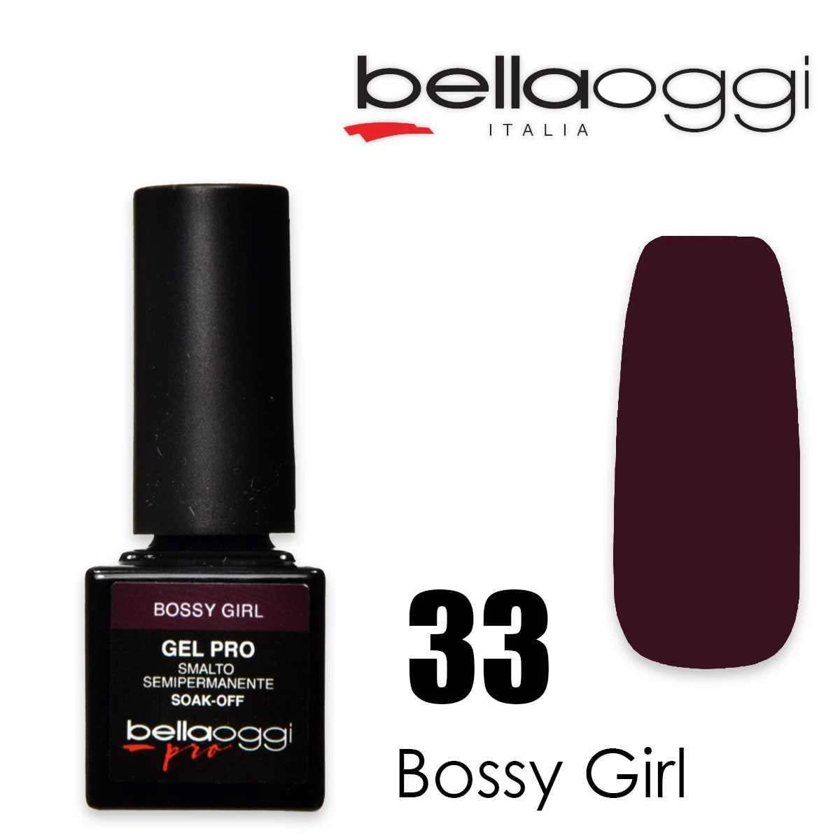 Bella Oggi Gel Pro Semipermanente 33 Bossy Girl 1 Bella Oggi Gel Pro Semipermanente 33 Bossy Girl