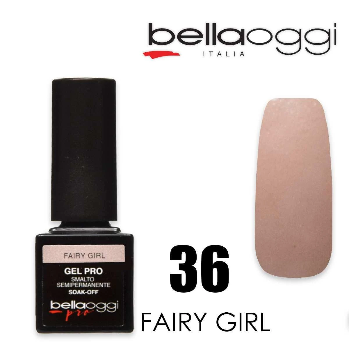 Bella Oggi Gel Pro Semipermanente 36 Fairy Girl 1 Bella Oggi Gel Pro Semipermanente 36 Fairy Girl