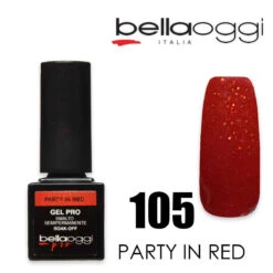 Bella Oggi Gel Pro Semipermanente 105 Party In Red