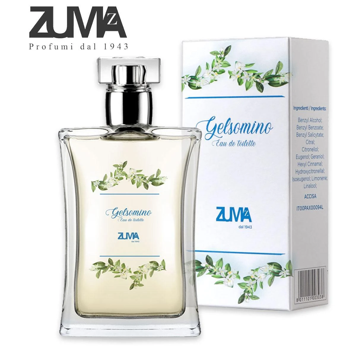 Acqua Di Colonia Gelsomino 100ml Spray 1 Acqua Di Colonia Gelsomino 100ml Spray