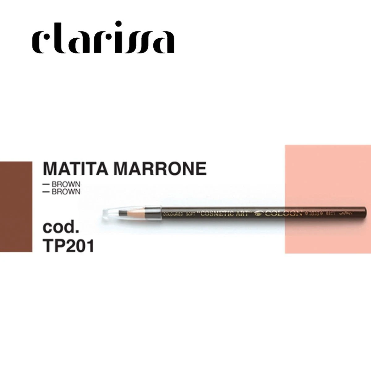 Clarissa Pmu Matita Tecnica Dermatografica Marrone 1 Clarissa Pmu Matita Tecnica Dermatografica Marrone