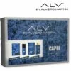 Alviero Martini Capri Edp 100 Ml+deo 150 Ml + Porta Passaporto Pour Homme -Negozio al dettagliov Mavala 34037foto