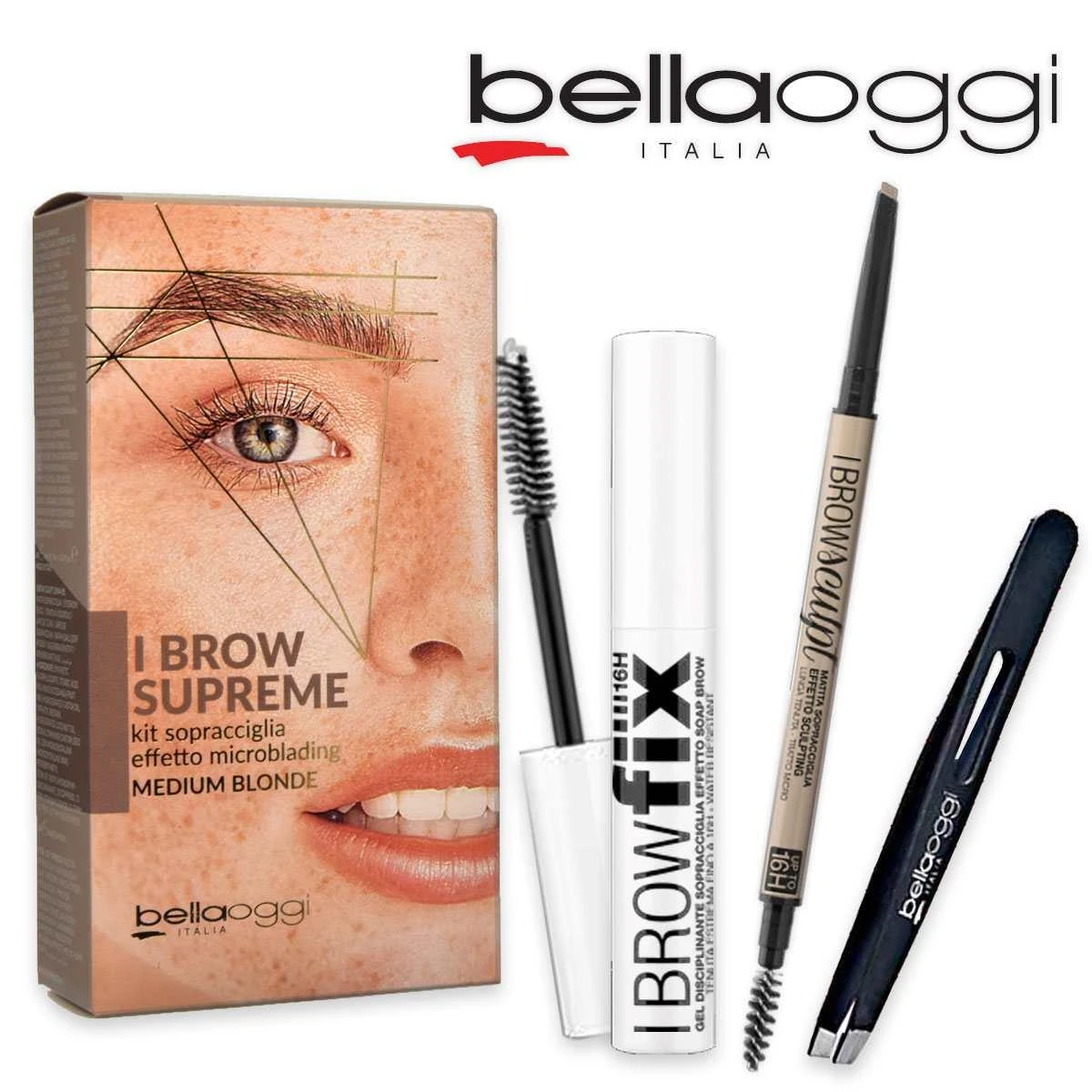 Kit I Brow Supreme Blond/medium Brown 1 Kit I Brow Supreme Blond/medium Brown