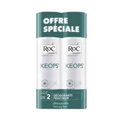 Roc Keops Deodorante Spray Freschezza Confezione Doppia
