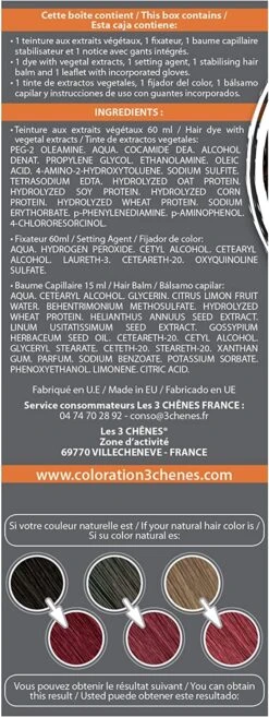 3 Chênes Belleza Color&Soin Permanente Tinta Capelli Castani 05N -Negozio al dettagliov Mavala 81 QPgg26UL. AC SL1500