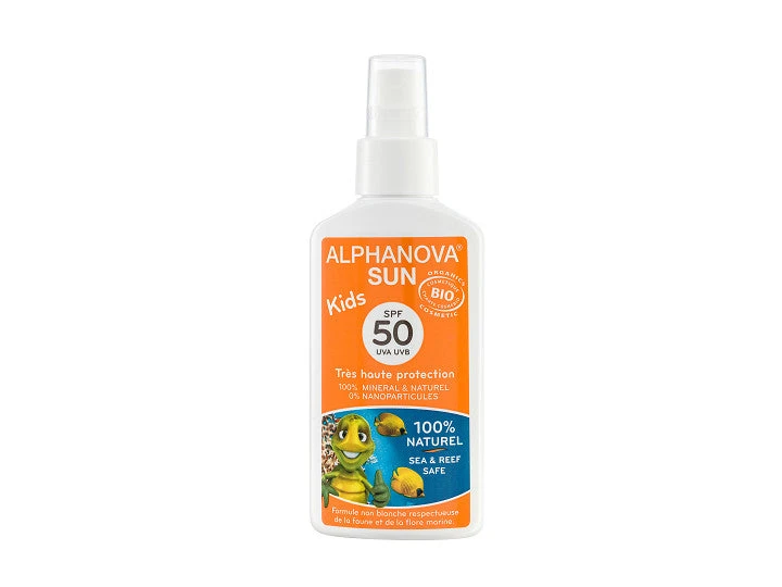Alphanova Sun Kids Spray Solaire SPF50+ BIO 125 G 1 Alphanova Sun Kids Spray Solaire SPF50+ BIO 125 G