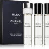 Chanel Bleu De Chanel EDP - Ricarica M 3 X 20 Ml 3 Chanel Bleu De Chanel EDP - Ricarica M 3 X 20 Ml -Negozio al dettagliov Mavala chanel bleu de chanel travel refill eau de parfum ricarica per uomo 170925
