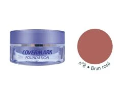 Covermark Foundation Fondotinta Trucco Camouflage Impermeabile N°08 Marrone Rosato 15ml