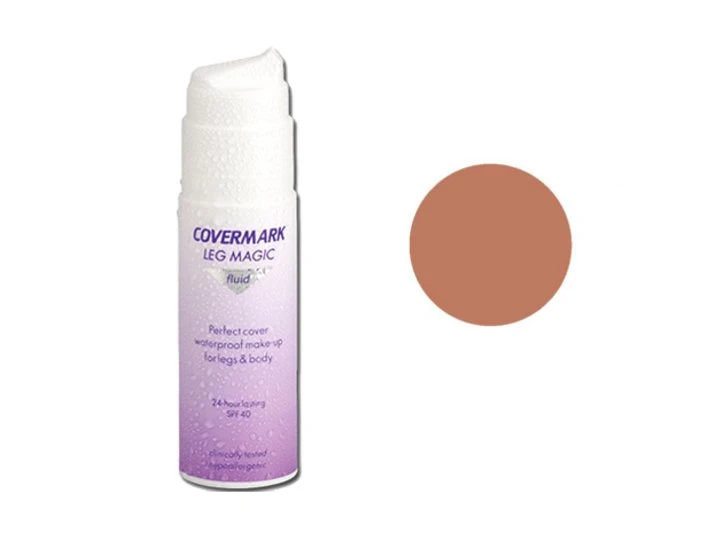 Covermark Leg Magic Fluid Trucco Camouflage Impermeabile Gambe & Corpo N°59 75ml 1 Covermark Leg Magic Fluid Trucco Camouflage Impermeabile Gambe & Corpo N°59 75ml