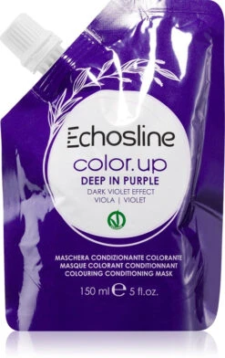 Echosline Color Up Colouring Conditioning Mask, 150 Ml Deep In Purple