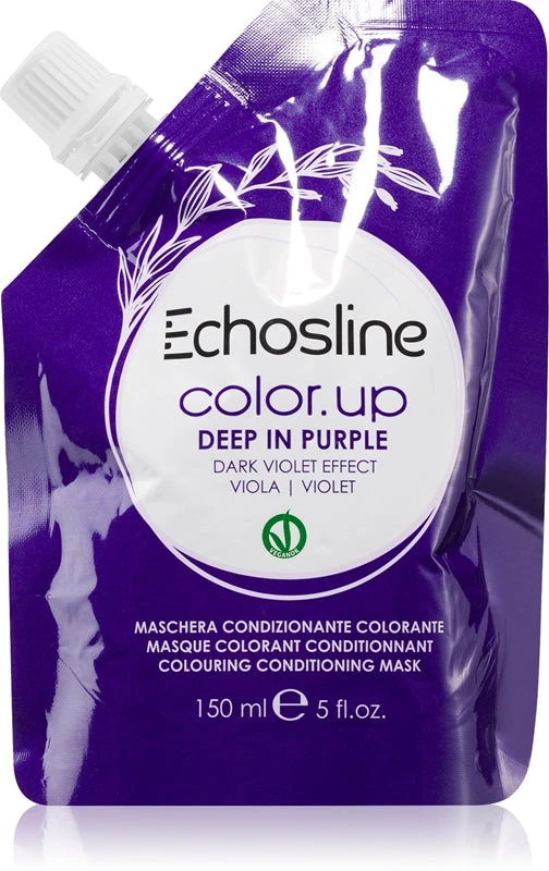 Echosline Color Up Colouring Conditioning Mask, 150 Ml Deep In Purple 1 Echosline Color Up Colouring Conditioning Mask, 150 Ml Deep In Purple