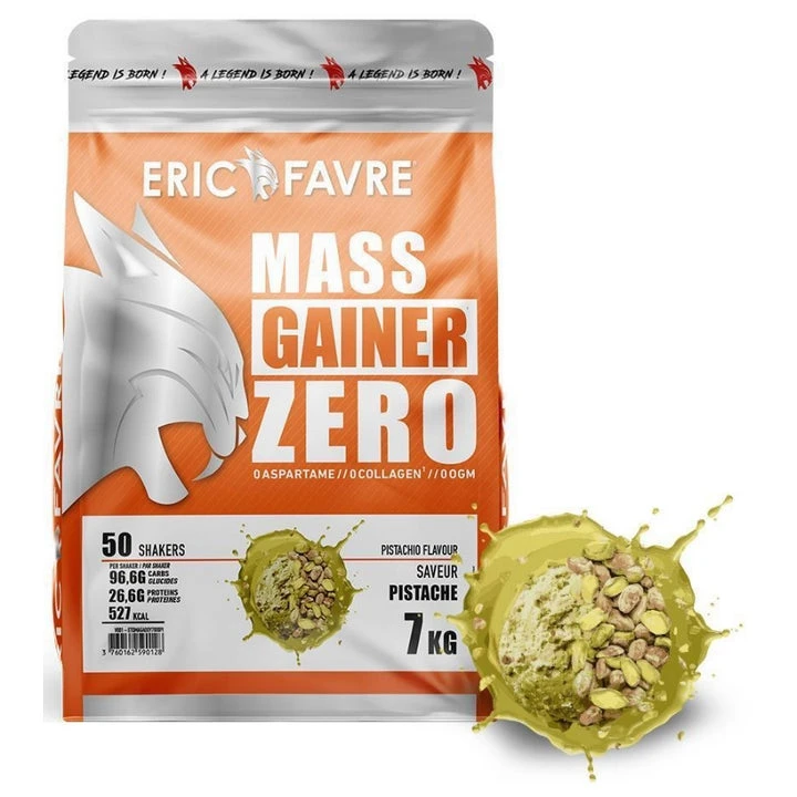 Eric Favre Mass Gainer Zero - Sapore Di Pistacchio 7kg 1 Eric Favre Mass Gainer Zero - Sapore Di Pistacchio 7kg