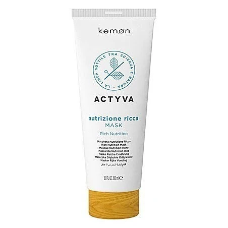 Kemon Actyva Nutrizione Ricca Maschera Capelli Nutriente Naturale 1 Kemon Actyva Nutrizione Ricca Maschera Capelli Nutriente Naturale