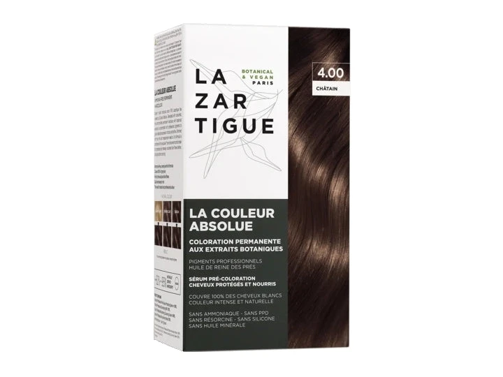 Lazartigue Il Colore Assoluto Colorazione Permanente 4.00 Chatain 1 Lazartigue Il Colore Assoluto Colorazione Permanente 4.00 Chatain
