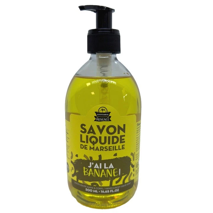 Les Petits Bains De Provence Sapone Liquido Alla Banana Di Marsiglia 500ml 1 Les Petits Bains De Provence Sapone Liquido Alla Banana Di Marsiglia 500ml