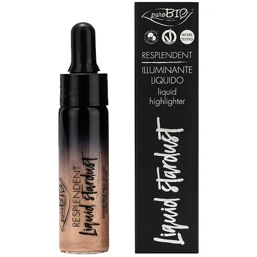 PuroBio Resplendent Liquid Stardust Illuminante Fluido Diversi Colori 1 PuroBio Resplendent Liquid Stardust Illuminante Fluido Diversi Colori