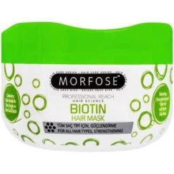 Morfose Biotin Hair Mask - Maschera Rinforzante Con Biotina Per Capelli Danneggiati, 500 Ml