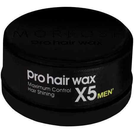 Morfose Pro Hair Gel Wax Black - Gel Per Lo Styling Dei Capelli Con Un Forte Grado Di Fissaggio, 150 Ml 1 Morfose Pro Hair Gel Wax Black - Gel Per Lo Styling Dei Capelli Con Un Forte Grado Di Fissaggio, 150 Ml