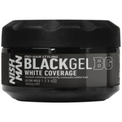 Nishman Black Gel Copertura Bianca 300 Ml