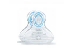 Nuk First Choice+ Tettarelle Fisiologiche Silicone 0-6m Portata M X2