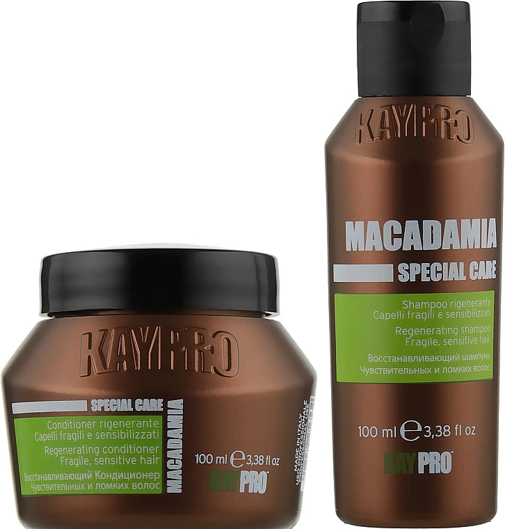 KayPro Set Per La Cura Speciale Della Macadamia 2x100ml 1 KayPro Set Per La Cura Speciale Della Macadamia 2x100ml