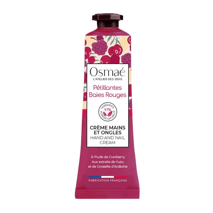 Osmaé Spumanti Bacche Rosse - Crema Mani E Unghie 30 Ml 1 Osmaé Spumanti Bacche Rosse - Crema Mani E Unghie 30 Ml