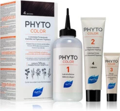 Phyto Color Colorazione Permanente Arricchita Con Pigmenti Vegetali 4 Castagno