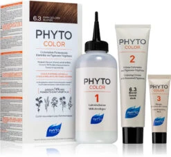 Phyto Color Colorazione Permanente Arricchita Con Pigmenti Vegetali 6.3 Biondo Scuro Dorato