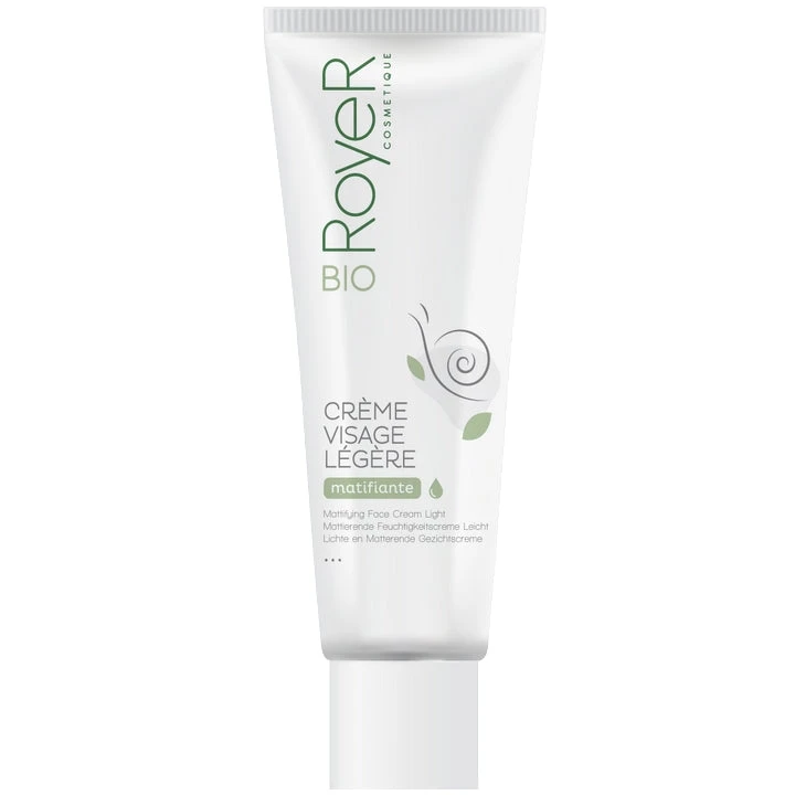 RoyeR Crema Viso Leggera - Opacizzante - Alla Bava Di Lumaca - BIO 50 Ml 1 RoyeR Crema Viso Leggera - Opacizzante - Alla Bava Di Lumaca - BIO 50 Ml