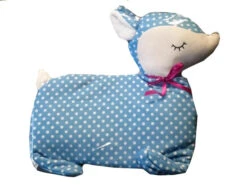 Sanodiane Bottiglia Peluche Bambino Gomma Naturale Celeste